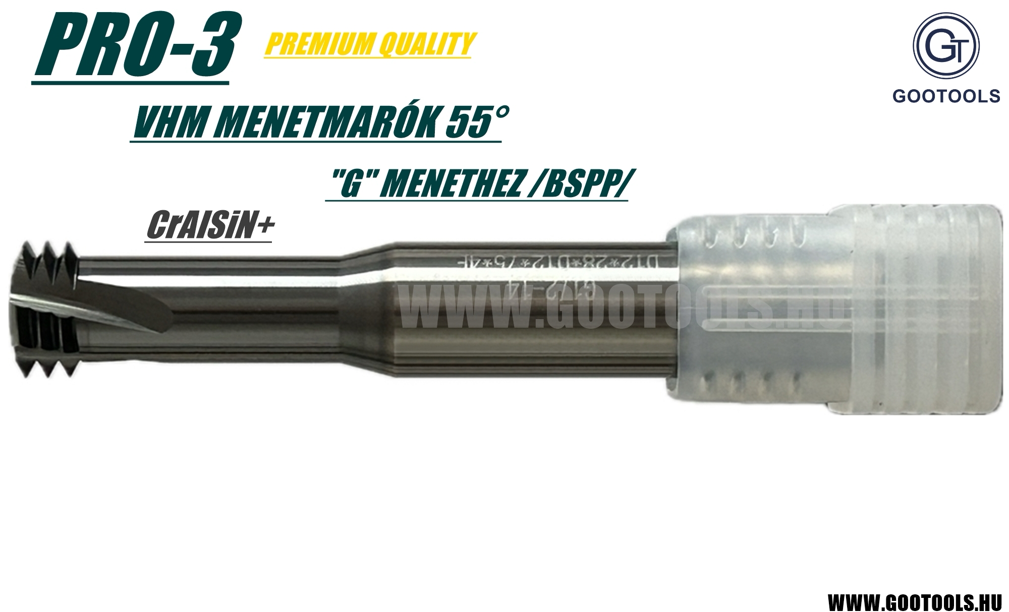 PRO-3 VHM MENETMARÓK 55°